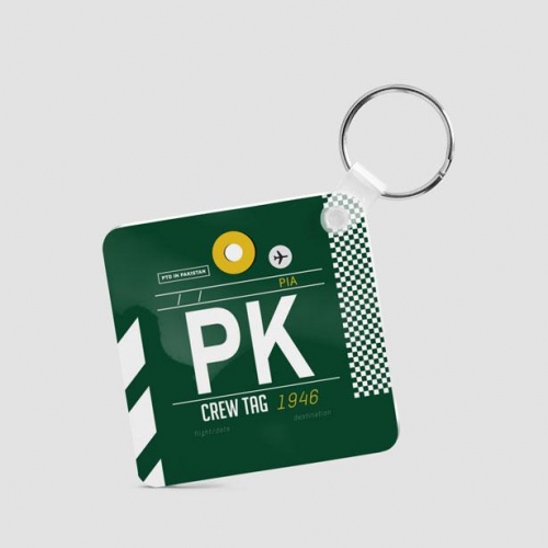 PK - Square Keychain