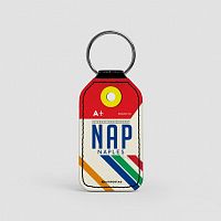 NAP - Leather Keychain