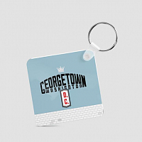 Georgetown - Square Keychain