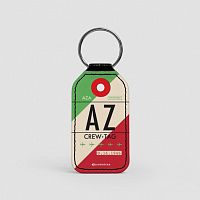 AZ - Leather Keychain