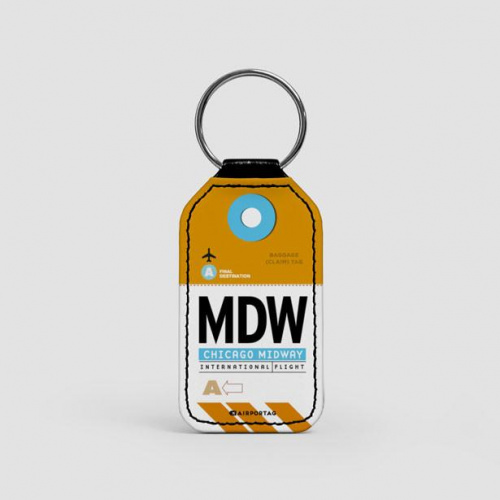 MDW - Leather Keychain