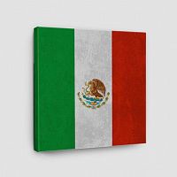 Mexican Flag - Canvas