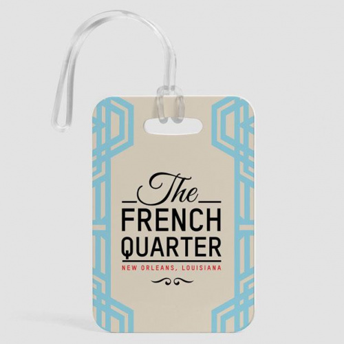 The French Quarter - Luggage Tag