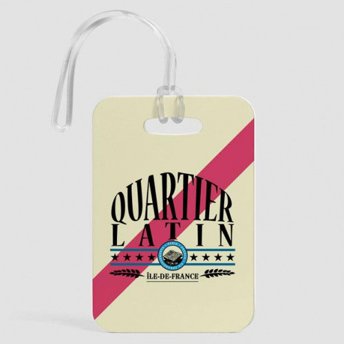 Quartier Latin - Luggage Tag