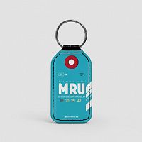 MRU - Leather Keychain