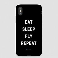 Eat Sleep Fly - Phone Case