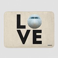 Love Plane - Bath Mat