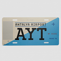 AYT - License Plate