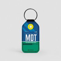 MDT - Leather Keychain