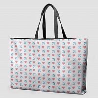 Emoji Heart Plane - Weekender Bag