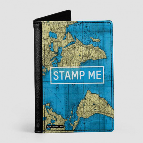 World Map - Passport Cover